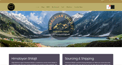 Desktop Screenshot of himalayanshilajit.com