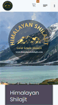 Mobile Screenshot of himalayanshilajit.com